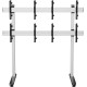 Стойка для телевизора Cactus CS-FS-TV4-PRO черный 32"-70" макс.50кг напольный мобильный