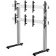 Стойка для телевизора Cactus CS-FS-TV4-PRO черный 32"-70" макс.50кг напольный мобильный