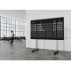 Стойка для телевизора Cactus CS-FS-TV4-PRO черный 32"-70" макс.50кг напольный мобильный