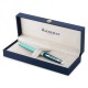 Ручка перьев. Waterman Hemisphere Colour Blocking (2190122) Green CT F сталь нержавеющая подар.кор.