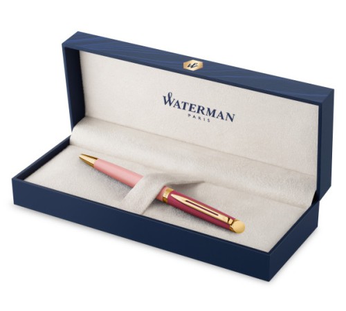 Ручка шариков. Waterman Hemisphere Colour Blocking (2179899) Pink GT M син. черн. подар.кор.