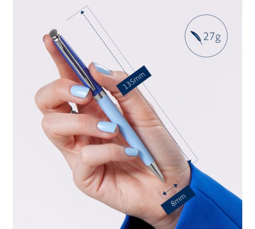 Ручка шариков. Waterman Hemisphere Colour Blocking (2179927) Blue CT M син. черн. подар.кор.