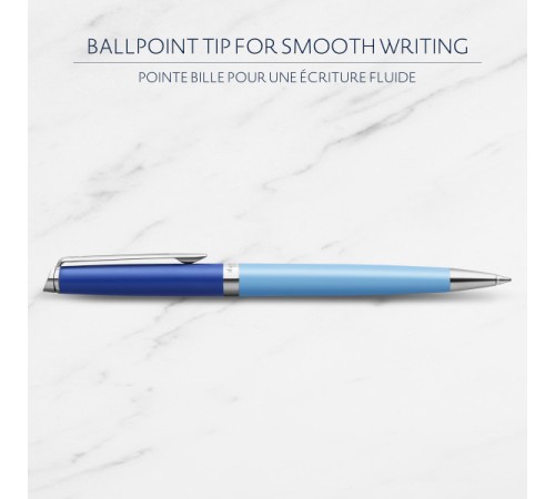 Ручка шариков. Waterman Hemisphere Colour Blocking (2179927) Blue CT M син. черн. подар.кор.