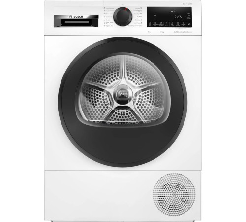 Сушильная машина Bosch WQG24500BY пан.англ. кл.энер.:A++ макс.загр.:9кг белый Сушильная машина Bosch WQG24500BY пан.англ. кл.энер.:A++ макс.загр.:9кг белый