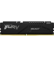 Память DDR5 32Gb 6000MHz Kingston KF560C36BBE-32 Fury Beast Black RTL Gaming PC5-48000 CL36 DIMM 288-pin 1.35В dual rank с радиатором Ret