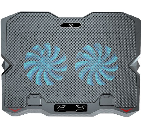 Подставка для ноутбука Digma D-NCP150-2 15.6"360x260x27мм 38дБ 2xUSB 2x 120ммFAN 650г металл/пластик черный