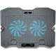 Подставка для ноутбука Digma D-NCP150-2 15.6"360x260x27мм 38дБ 2xUSB 2x 120ммFAN 650г металл/пластик черный