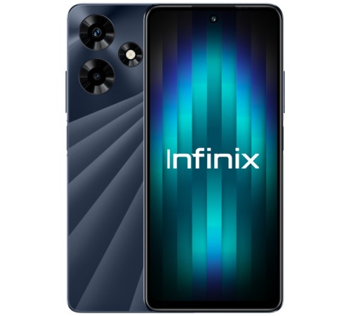 Смартфон Infinix X6831 Hot 30 128Gb 8Gb зеленый моноблок 3G 4G 2Sim 6.78" 1080x2460 Android 13 50Mpix 802.11 a/b/g/n/ac NFC GPS GSM900/1800 GSM1900 TouchSc FM microSD max1024Gb