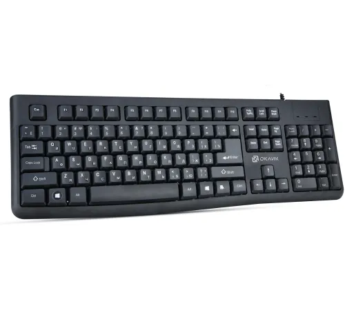 Клавиатура Оклик K135 черный USB (1914788)