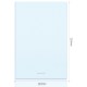 Блокнот Deli EN140LBLUE A5 210х143мм искусст. кожа 96л линейка мягкая обложка голубой