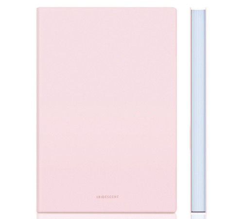 Блокнот Deli EN140LPINK A5 210х143мм искусст. кожа 96л линейка мягкая обложка розовый
