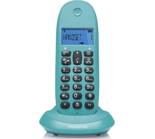 Р/Телефон Dect Motorola C1001LB+ Бирюзовый