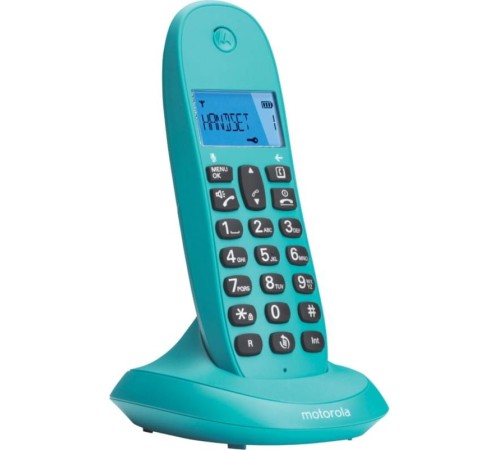 Р/Телефон Dect Motorola C1001LB+ Бирюзовый
