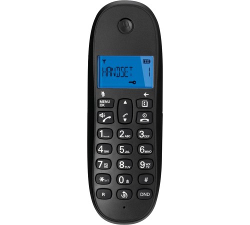 Р/Телефон Dect Motorola C1001СB+ черный АОН Р/Телефон Dect Motorola C1001СB+ черный АОН