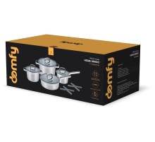 Набор посуды Domfy Home Grigio 10 предметов (DKM-CW206)