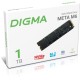Накопитель SSD Digma PCIe 4.0 x4 1TB DGSM4001TM63T Meta M6 M.2 2280