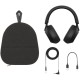 Гарнитура мониторные Sony WH-1000XM5 1.2м черный беспроводные bluetooth оголовье (WH1000XM5/B)