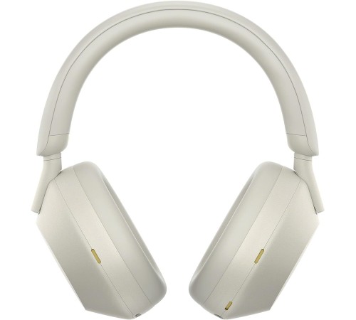 Гарнитура мониторные Sony WH-1000XM5 1.2м белый беспроводные bluetooth оголовье (WH1000XM5/S)