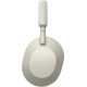 Гарнитура мониторные Sony WH-1000XM5 1.2м белый беспроводные bluetooth оголовье (WH1000XM5/S)
