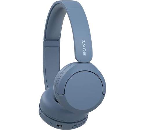 Наушники накладные Sony WH-CH520 синий беспроводные bluetooth оголовье (WH-CH520/L)