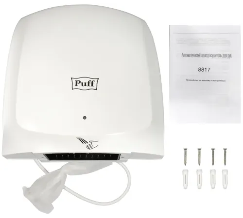 Сушилка для рук Puff 8817 1800Вт белый Сушилка для рук Puff 8817 1800Вт белый