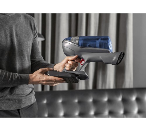 Пылесос ручной Tefal X-Force Flex 11.60 Aqua TY9890WO синий/серый