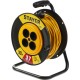 Удлинитель силовой Stayer 55070-30 2x2.5кв.мм 4розет. 30м ПВС 10A катушка желтый