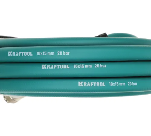 Воздушный шланг с фитингами рапид 10 м, 10х15 мм, 20 бар, KRAFTOOL