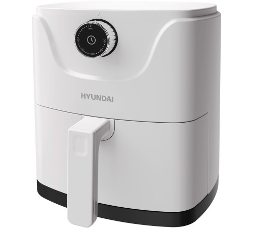 Аэрогриль Hyundai HYF-2052 1000Вт белый/серебристый