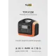 Электростанция портативная TopON TOP-X1200 310000mAh 10A QC3.0/PD3.0 2xUSB черный/оранжевый (103258)