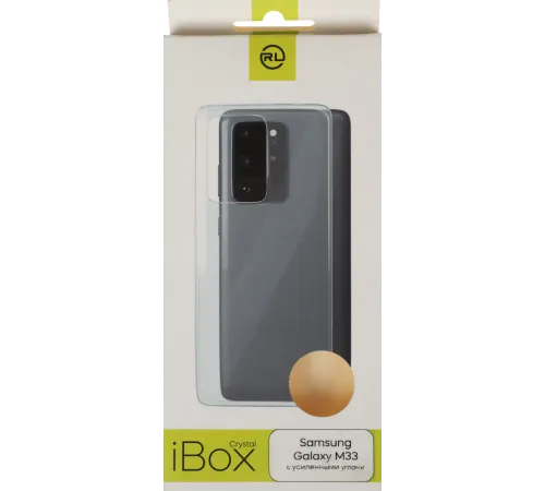Чехол (клип-кейс) Redline для Samsung Galaxy M33 прозрачный (УТ000033354) Чехол (клип-кейс) Redline для Samsung Galaxy M33 прозрачный (УТ000033354)