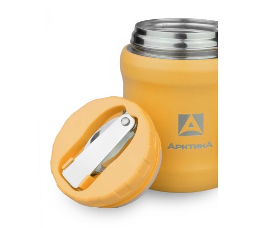 Термос для еды Арктика 311-500 0.5л. желтый картонная коробка (311-500/YELLOW) Термос для еды Арктика 311-500 0.5л. желтый картонная коробка (311-500/YELLOW)