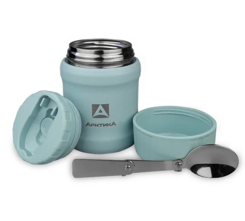 Термос для еды Арктика 311-500 0.5л. голубой картонная коробка (311-500/BLUE) Термос для еды Арктика 311-500 0.5л. голубой картонная коробка (311-500/BLUE)