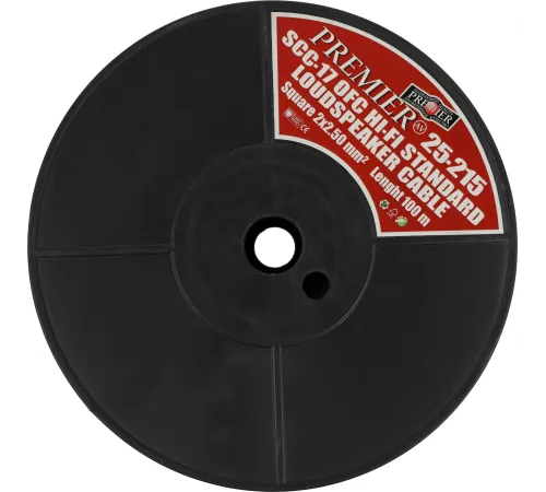Кабель акустический Premier SCC-17 BC 100м. прозрачный (25-215 100) Кабель акустический Premier SCC-17 BC 100м. прозрачный (25-215 100)
