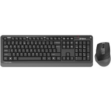Клавиатура + мышь A4Tech Fstyler FG1035 клав:черный/серый мышь:черный/серый USB беспроводная Multimedia (FG1035 GREY)