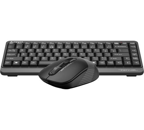 Клавиатура + мышь A4Tech Fstyler FG1110 клав:черный/серый мышь:черный/серый USB беспроводная Multimedia (FG1110 GREY)