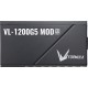 Блок питания Formula ATX 1200W VL-1200G5 MOD Gen5 80+ gold 24pin APFC 140mm fan lt.blue LED 7xSATA Cab Manag RTL