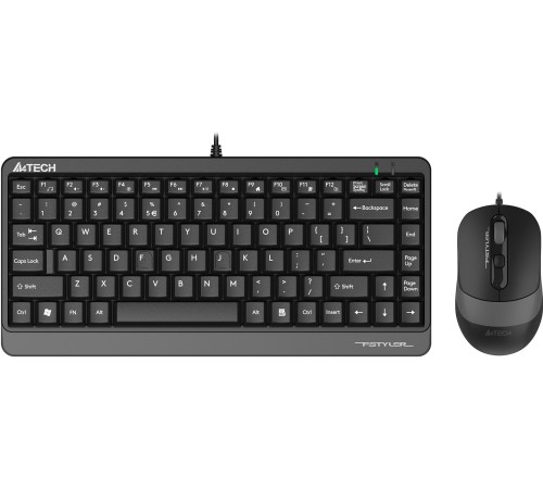 Комплект кл-ра+мышь проводн. A4Tech Fstyler F1110 black/grey USB Multimedia (F1110 GREY) Комплект кл-ра+мышь проводн. A4Tech Fstyler F1110 black/grey USB Multimedia (F1110 GREY)