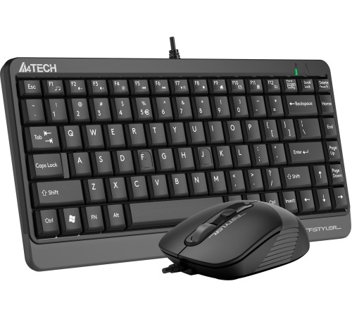 Комплект кл-ра+мышь проводн. A4Tech Fstyler F1110 black/grey USB Multimedia (F1110 GREY) Комплект кл-ра+мышь проводн. A4Tech Fstyler F1110 black/grey USB Multimedia (F1110 GREY)