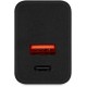 Сетевое зар./устр. Digma DGW2D 20W 3A+1A (PD+QC) USB-C/USB-A универсальное черный (DGW2D0F110BK)