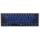 Клавиатура Оклик K763W механическая черный USB беспроводная BT/Radio Multimedia for gamer LED (1920548)