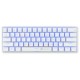 Клавиатура Оклик K763W механическая белый USB беспроводная BT/Radio Multimedia for gamer LED (1920562)