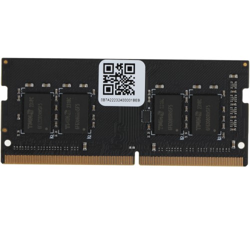 Модуль памяти ТМИ SO-DIMM 8ГБ DDR4-3200 (PC4-25600), 1Rx8, C22, 1,2V consumer memory, 1y wty МПТ (ЦРМП.467526.002-02)