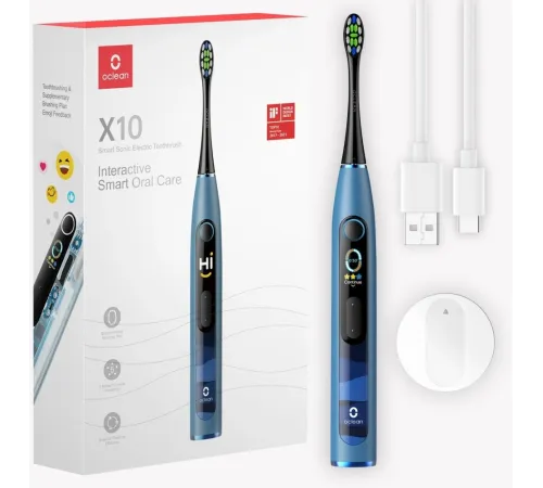 Зубная щетка электрическая Oclean X 10 R3102 синий