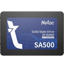 Твердотельный накопитель Netac SA500 2.5 SATAIII 3D NAND SSD 2TB, R/W up to 530/475MB/s
