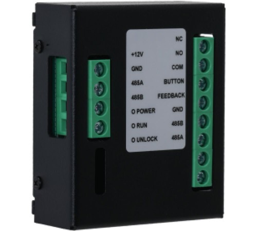 Домофония DAHUA Модуль расширения контроля доступа;Подключение по RS-485.Работа с электромеханическими или электромагнитными замкам.3 индикатора состояния, устройство включено или выключено и состояние двери (DHI-DEE1010B-S2)