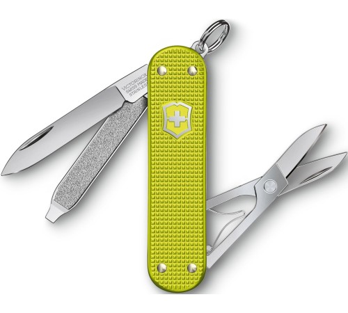 Нож перочинный Victorinox Alox Classic (0.6221.L23) 58мм 5функц. желтый подар.коробка Нож перочинный Victorinox Alox Classic (0.6221.L23) 58мм 5функц. желтый подар.коробка