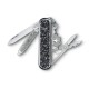 Нож перочинный Victorinox Classic Brilliant Crystal (0.6221.35) 58мм 5функц. черный/серебристый подар.коробка