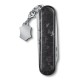 Нож перочинный Victorinox Classic Brilliant Carbon (0.6221.90) 58мм 5функц. черный/серебристый подар.коробка