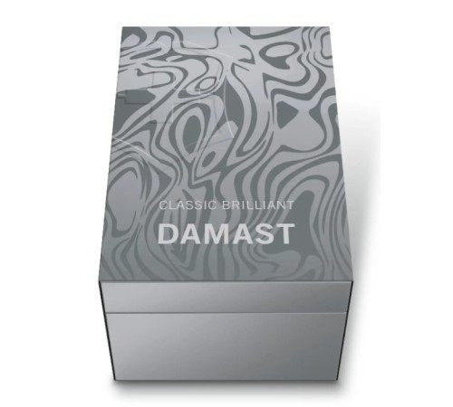 Нож перочинный Victorinox Classic Brilliant Damast (0.6221.34) 58мм 5функц. серебристый подар.коробка Нож перочинный Victorinox Classic Brilliant Damast (0.6221.34) 58мм 5функц. серебристый подар.коробка